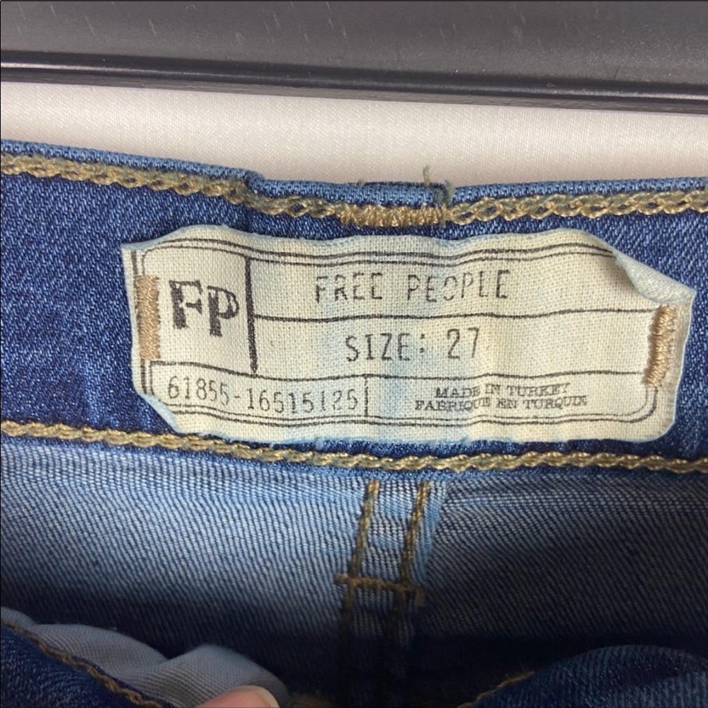 Free People Embroidered Jeans - Picture 9 of 9